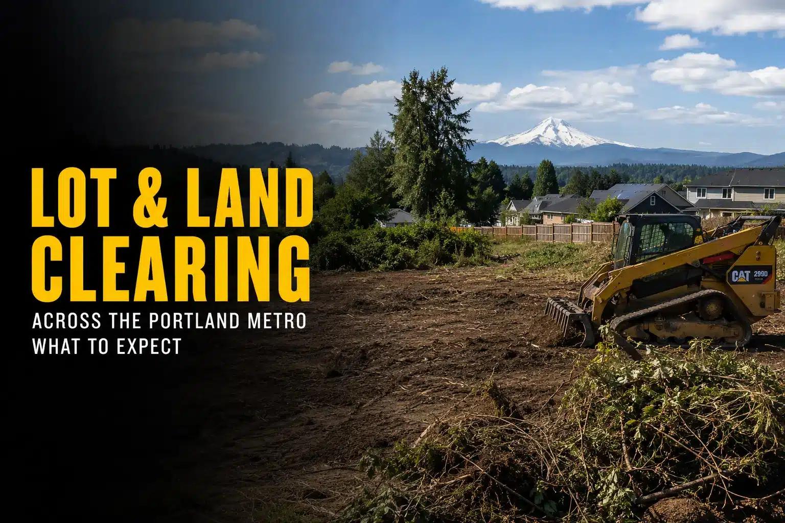 Lot & Land Clearing in Portland Metro Costs, Permits & More